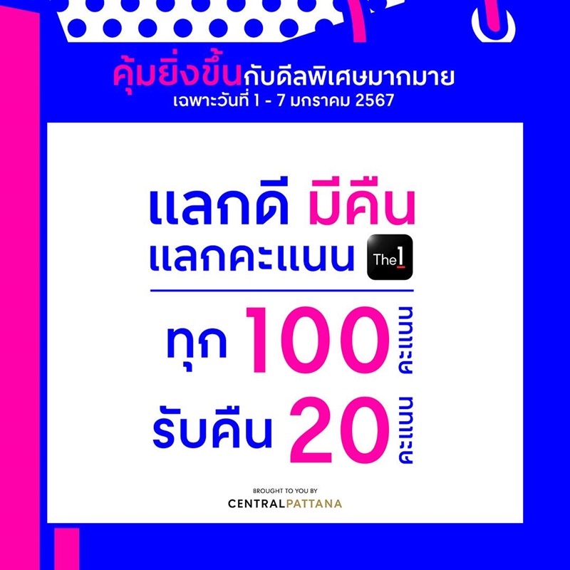 สิทธิพิเศษเฉพาะ The 1 Exclusive